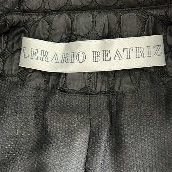 Lerario Beatriz Moto Jacket size 4 - Picture 6 of 12